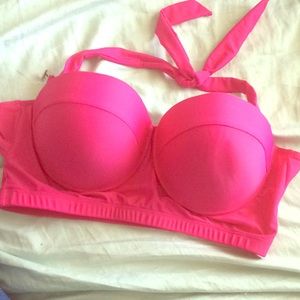 💖reserved💖 hot pink bikini top